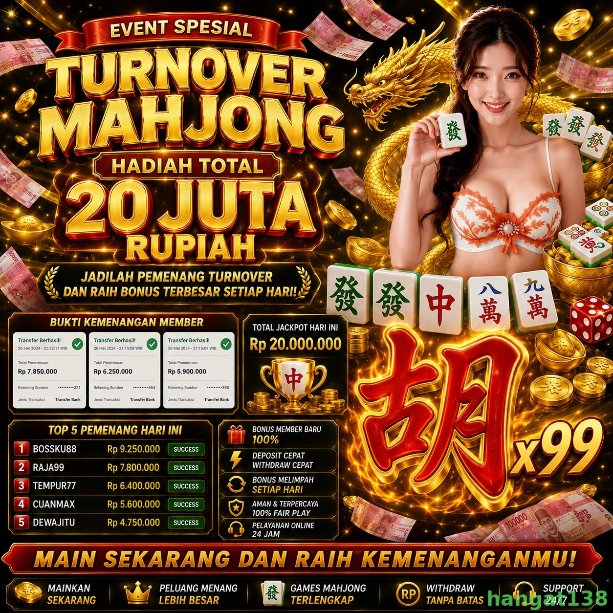 Mengungkap Ragam Permainan di hangat138